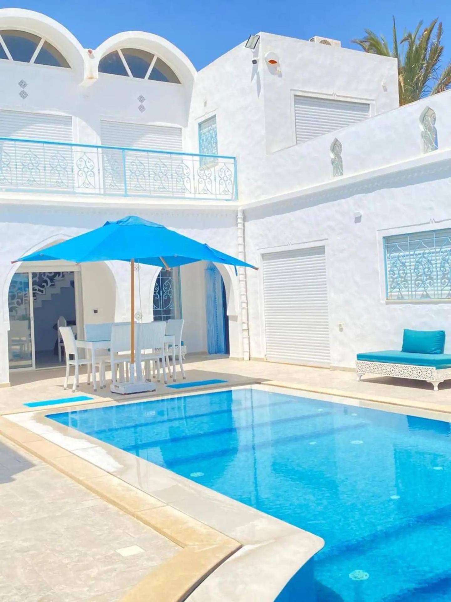 Villa La Palmeraie D'Arkou, Grande Piscine Exterior photo